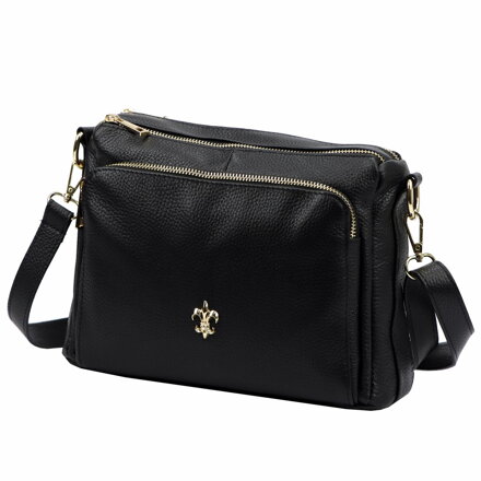 Dámska kožená crossbody kabelka Luka 26-008 DOLLARO FL
