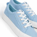 Damskie sneakersy z tkaniny niebieskie 100-DP-800-N