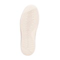 Damskie sneakersy skórzane z pikowaną cholewką kremowe 99-D-508-0
