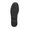 Damskie loafersy skórzane z ozdobnymi nitami brązowe 99-D-959-4