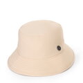 Czapka typu bucket z nylonu beżowa 100-HF-001-9
