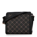 Damska crossbody w monogram czarna 99-4Y-501-1