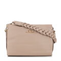 Dámska crossbody s pletenou rúčkou béžová 99-4E-011-9