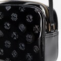 Dámska crossbody z lakovanej kože, čierna 29-4E-025-1