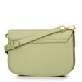 Dámska crossbody z pravej kože, zelená 100-4E-214-Z