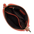 Damska saddle bag ze skóry prosta pomarańczowa 29-4E-021-6