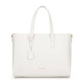 Damska torba na laptopa 16" z imitacji skóry kremowa 100-4Y-918-0