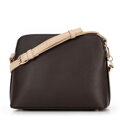 Dámska crossbody kabelka so strapcom, hnedá 99-4Y-208-4
