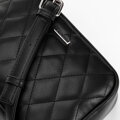 Dámska crossbody kabelka z imitácie kože, čierna 100-4Y-230-1