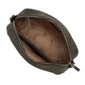 Dámska nylonová crossbody kabelka zelená 99-4Y-101-Z