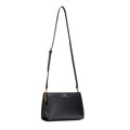 Damska torebka ze skóry naturalnej na ramię czarna 102-4E-615-1