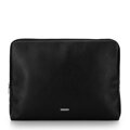 Dámska aktovka s puzdrom na 15,6'' notebook čierna a strieborná 99-4Y-230-1S