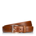 Damski pasek ze skóry klasyczny brązowy 99-8D-124-4
