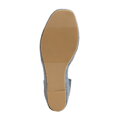 Damskie espadryle na koturnie z wiązaniem granatowe 100-DP-804-N