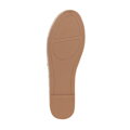 Damskie espadryle z plecionym noskiem beżowe 100-DP-805-9
