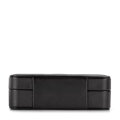 Damskie etui na biżuterię z matowym wykończeniem czarne 104-2Y-503-11