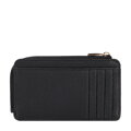 Damskie etui na karty z imitacji skóry czarne 101-1Y-P12-1