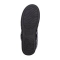 Damskie kapcie z futerkiem czarne 99-DP-800-1