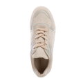 Damskie sneakersy na grubej platformie beżowe 99-DP-402-8