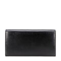 Duża portmonetka ze skóry naturalnej czarna 21-1-075-L10