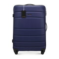 Zestaw: duża walizka z ABS-u z zawieszką granatowy 56-3A-653-90Z5