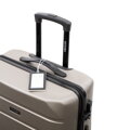 Zestaw: duża walizka z ABS-u z zawieszką szampański 56-3A-653-86Z5