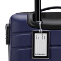 Zestaw: duża walizka z ABS-u z zawieszką granatowy 56-3A-653-90Z5
