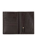 Duży męski portfel ze skóry naturalnej bez zapięcia brązowy 21-1-033-L40