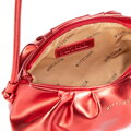 Elegancka torebka wizytowa na ramię czerwona 103-4Y-526-33