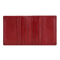 Etui na karty skórzane klasyczne czerwone 21-2-291-3L
