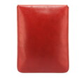 Etui na tablet ze skóry gładkie czerwone 21-2-026-3