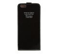 Etui na iPhone 6 Plus ze skóry lakierowanej czarne 25-2-502-1