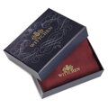 Etui na karty kredytowe bordowe 14-2L-201-3
