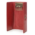 Etui na klucze skórzane z herbem 22-2-098-3