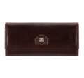 Etui na klucze skórzane z monogramem brązowe 39-2-098-3