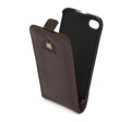 Etui na iPhone 4 skórzane ciemny brąz 39-2-513-3