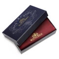 Etui na wizytówki skórzane twarde jasny brąz 10-2-240-5