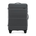 Komplet walizek z ABS - u w poziome pasy szary 56-3A-10K-01