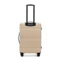Komplet walizek z ABS - u w poziome pasy beżowy 56-3A-10K-22