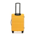 Komplet walizek z ABS - u w poziome pasy żółty 56-3A-10K-50