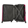 Komplet walizek z ABS-u żłobionych 56-3A-65K-34
