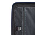 Komplet walizek z ABS - u w poziome pasy granatowy 56-3A-10K-90