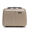 Komplet walizek z ABS-u w drobne paski złoty 56-3A-60K-86