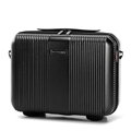 Komplet walizek z polikarbonu czarny 56-3P-90K-11