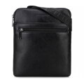 Malá crossbody taška z imitácie kože čierna 100-4P-912-1