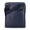 Pánska crossbody taška z imitácie kože granátová 100-4P-908-7