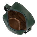 Malá crossbody taška z ekokože zelená 100-4P-012-Z