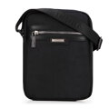 Pánska klasická crossbody taška čierna 100-4U-906-1