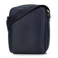 Pánska crossbody taška z ekokože s predným vreckom granátová 98-4P-513-7