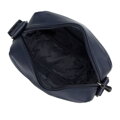 Pánska crossbody taška z ekokože s predným vreckom granátová 98-4P-513-7